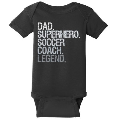 Soccer Coach Dad Baby Bodysuit