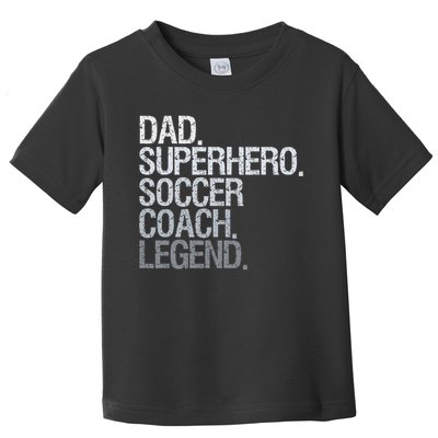 Soccer Coach Dad Toddler T-Shirt
