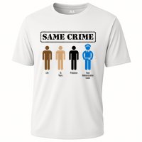 Same Crime Different Time Funny Satirical Performance Shirt
