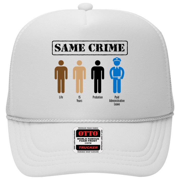 Same Crime Different Time Funny Satirical Hat