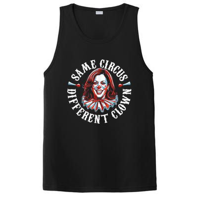 Same Circus Different Clown Funny Kamala Harris Clown PosiCharge Competitor Tank