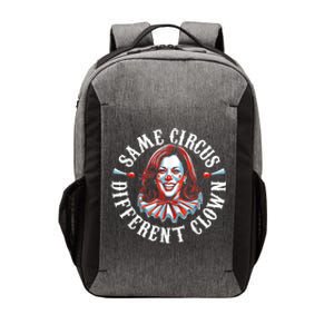 Same Circus Different Clown Funny Kamala Harris Clown Vector Backpack