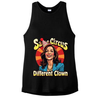Same Circus Different Clown Kamala Harris Election Day 2024 Ladies PosiCharge Tri-Blend Wicking Tank