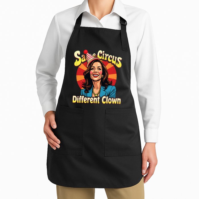 Same Circus Different Clown Kamala Harris Election Day 2024 Apron