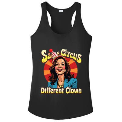 Same Circus Different Clown Kamala Harris Election Day 2024 Ladies PosiCharge Competitor Racerback Tank