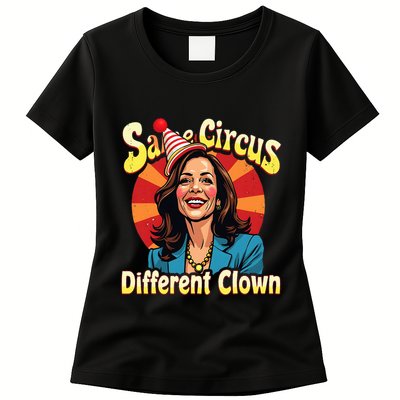 Same Circus Different Clown Kamala Harris Election Day 2024 Womens T-Shirt
