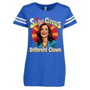 Same Circus Different Clown Kamala Harris Election Day 2024 Enza Ladies Jersey Football T-Shirt