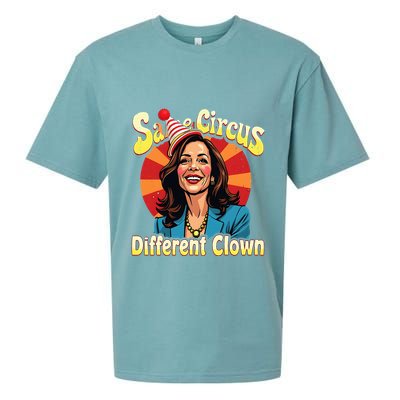Same Circus Different Clown Kamala Harris Election Day 2024 Sueded Cloud Jersey T-Shirt