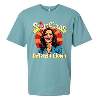 Same Circus Different Clown Kamala Harris Election Day 2024 Sueded Cloud Jersey T-Shirt