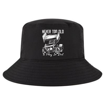 SPRINT CAR DIRT TRACK RACING Play In Dirt Cool Comfort Performance Bucket Hat