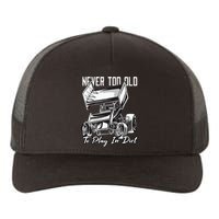 SPRINT CAR DIRT TRACK RACING Play In Dirt Yupoong Adult 5-Panel Trucker Hat