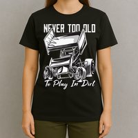 SPRINT CAR DIRT TRACK RACING Play In Dirt T-Shirt