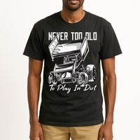SPRINT CAR DIRT TRACK RACING Play In Dirt Tall T-Shirt