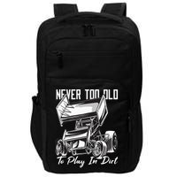 SPRINT CAR DIRT TRACK RACING Play In Dirt Impact Tech Backpack