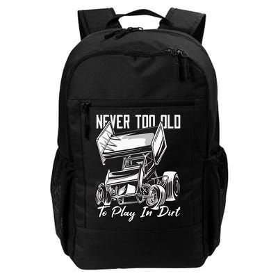 SPRINT CAR DIRT TRACK RACING Play In Dirt Backpack
