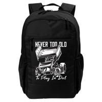 SPRINT CAR DIRT TRACK RACING Play In Dirt Backpack