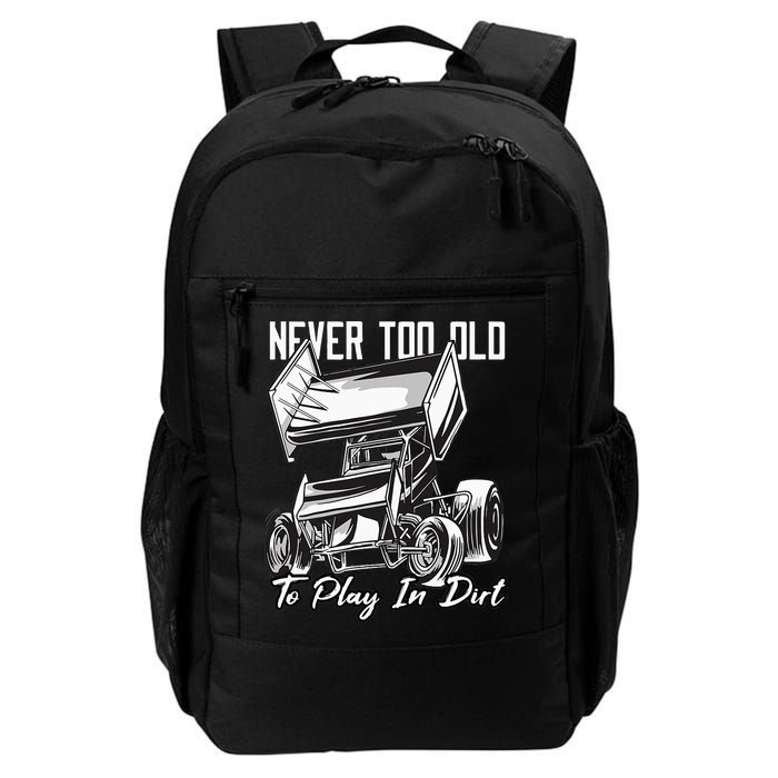 SPRINT CAR DIRT TRACK RACING Play In Dirt Backpack
