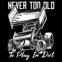 SPRINT CAR DIRT TRACK RACING Play In Dirt Bucket Hat