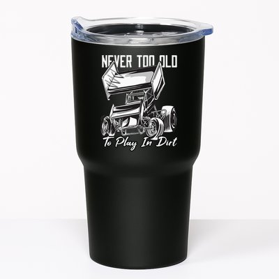 SPRINT CAR DIRT TRACK RACING Play In Dirt Tumbler