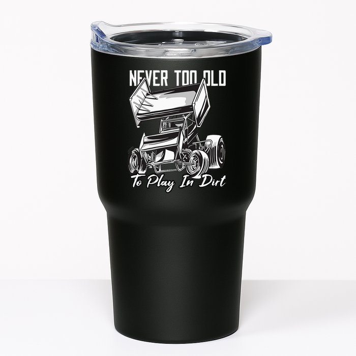 SPRINT CAR DIRT TRACK RACING Play In Dirt Tumbler