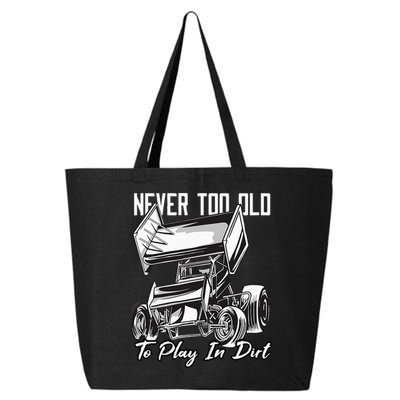 SPRINT CAR DIRT TRACK RACING Play In Dirt 25L Jumbo Tote