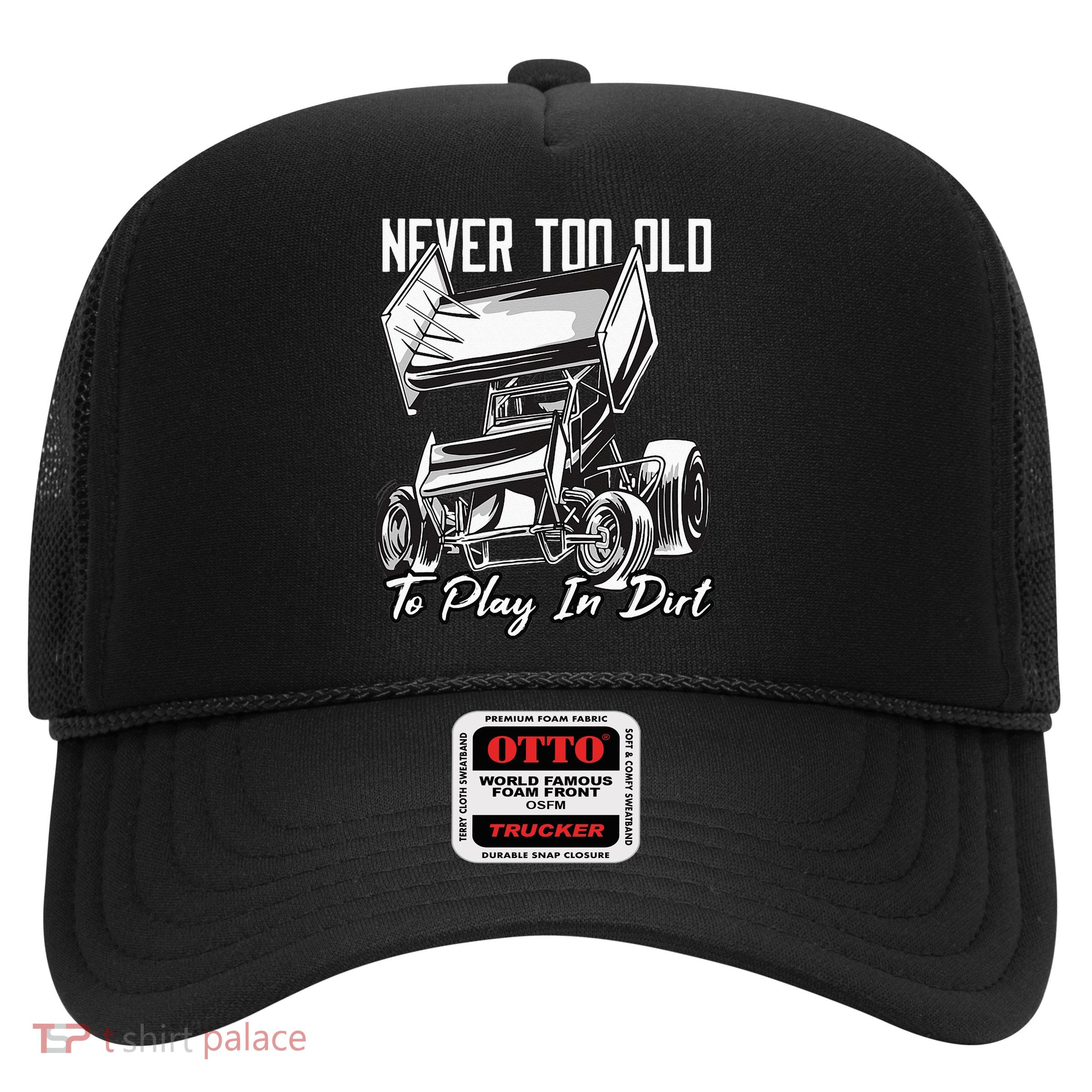 SPRINT CAR DIRT TRACK RACING Play In Dirt Trucker Hat
