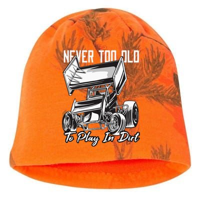 SPRINT CAR DIRT TRACK RACING Play In Dirt Kati - Camo Knit Beanie