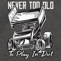 SPRINT CAR DIRT TRACK RACING Play In Dirt Vector Backpack