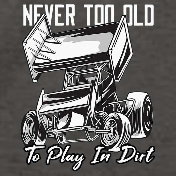 SPRINT CAR DIRT TRACK RACING Play In Dirt Vector Backpack