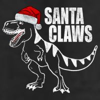 Santa Claws Dinosaur Christmas Adult Drive Performance Visor
