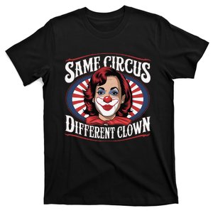 Same Circus Different Clown Kamala Harris Funny T-Shirt