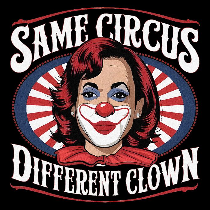 Same Circus Different Clown Kamala Harris Funny Bucket Hat
