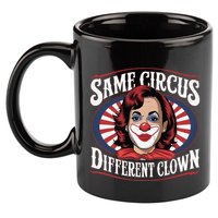 Same Circus Different Clown Kamala Harris Funny 11oz C Handle Ceramic Mug