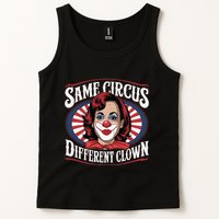 Same Circus Different Clown Kamala Harris Funny Tank Top