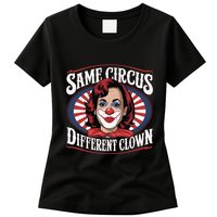 Same Circus Different Clown Kamala Harris Funny Womens T-Shirt