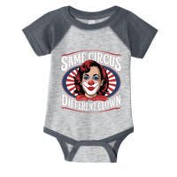 Same Circus Different Clown Kamala Harris Funny Infant Baby Jersey Bodysuit