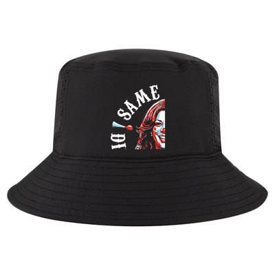 Same Circus Different Clowremn Kamala Harris Cool Comfort Performance Bucket Hat