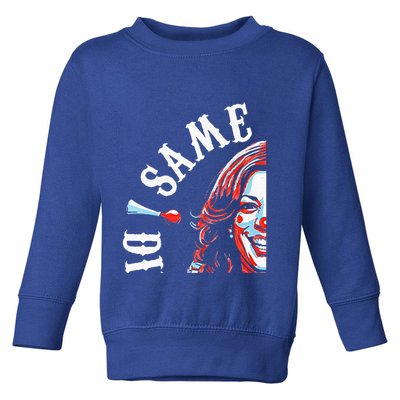 Same Circus Different Clowremn Kamala Harris Toddler Sweatshirt