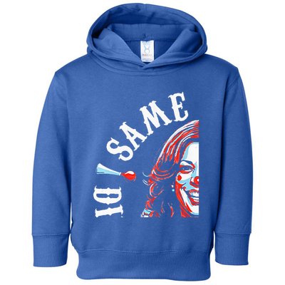 Same Circus Different Clowremn Kamala Harris Toddler Hoodie