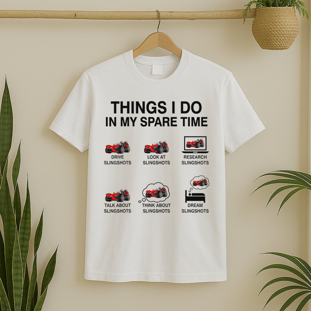 Slingshot Car Drivers 3 Wheeled Car Funny Sling Shot Dad T-Shirt
