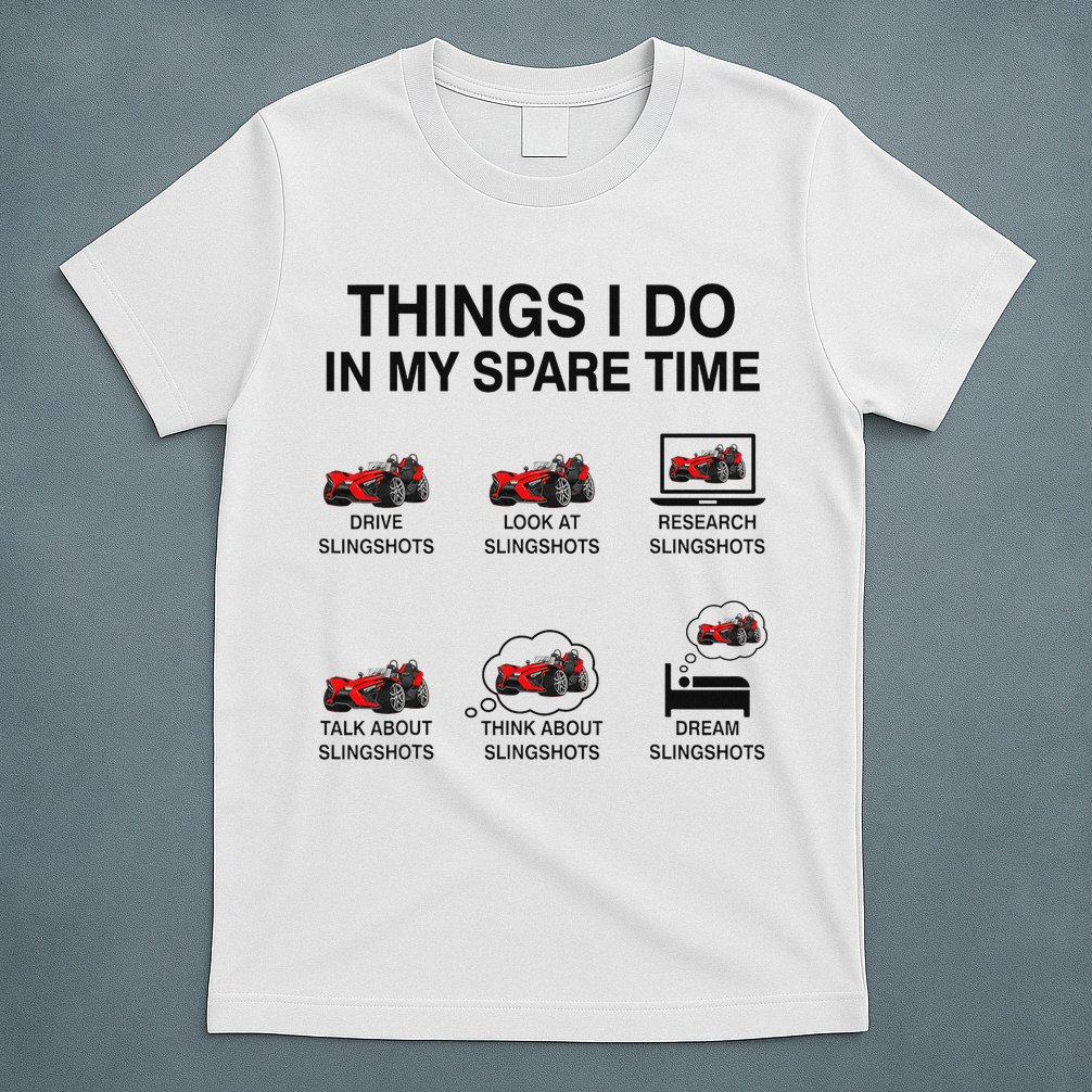 Slingshot Car Drivers 3 Wheeled Car Funny Sling Shot Dad T-Shirt