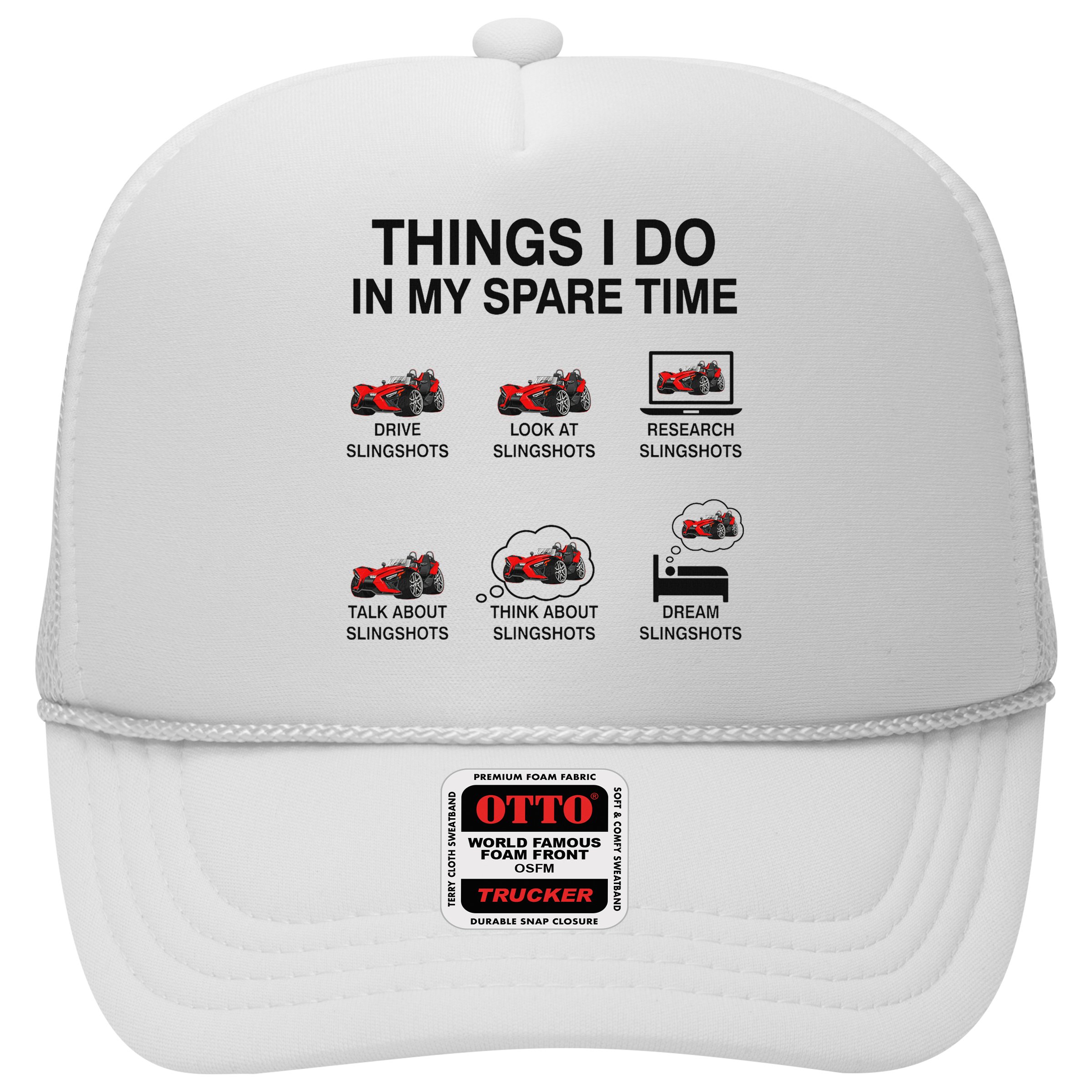 Slingshot Car Drivers 3 Wheeled Car Funny Sling Shot Dad Hat