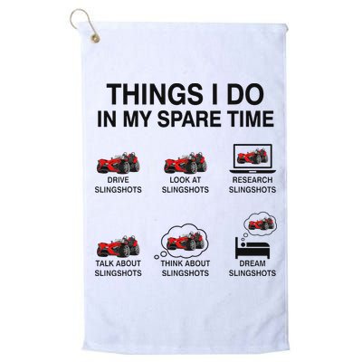 Slingshot Car Drivers 3 Wheeled Car Funny Sling Shot Dad Golf Towel