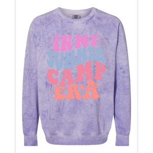 Summer Camp Era Retro Summer Fun And Making Memories Gift Colorblast Crewneck Sweatshirt