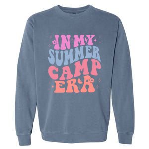 Summer Camp Era Retro Summer Fun And Making Memories Gift Garment-Dyed Sweatshirt