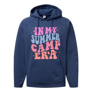 Summer Camp Era Retro Summer Fun And Making Memories Gift Performance Fleece Hoodie