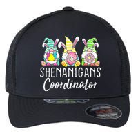 Shenanigans Coordinator Easter Bunny Gnomes Rabbit Eggs Hunt Flexfit Unipanel Trucker Cap