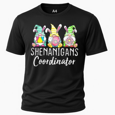 Shenanigans Coordinator Easter Bunny Gnomes Rabbit Eggs Hunt Performance Shirt