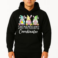 Shenanigans Coordinator Easter Bunny Gnomes Rabbit Eggs Hunt Hoodie