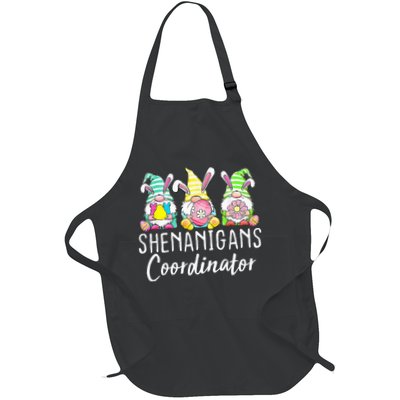 Shenanigans Coordinator Easter Bunny Gnomes Rabbit Eggs Hunt Apron